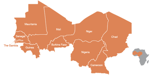 Sarah Consulting la région du Sahel